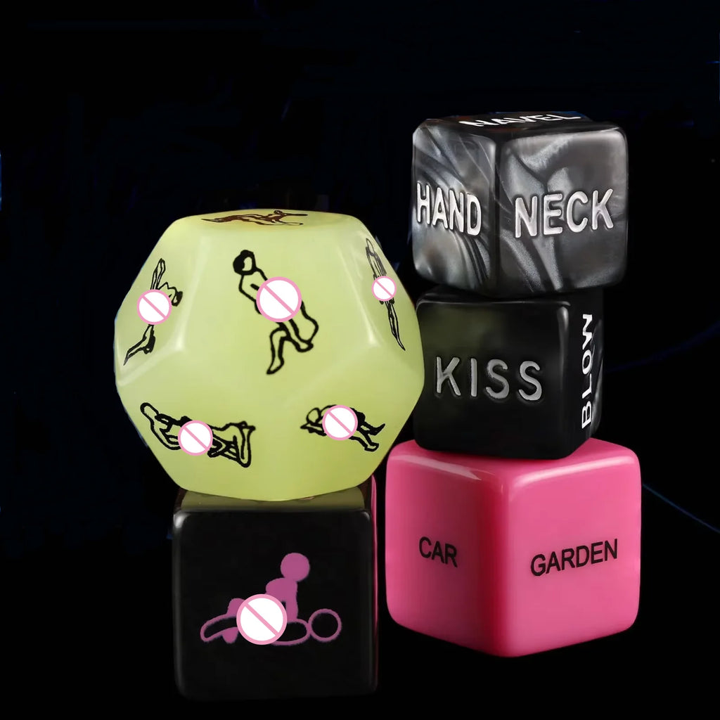 Sex Dice Fun Adult Erotic Love Sexy Posture Couple Lovers Humour Game Toy Novelty Party Gift Adult Couples Housework Dice Toys