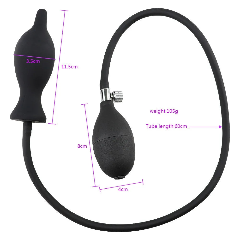 Sex Toys for Women Super Large Inflatable Huge Big Anal Plug Adult Toys Dildo Pump Anal Dilator Expandable Butt Plug bdsm sex