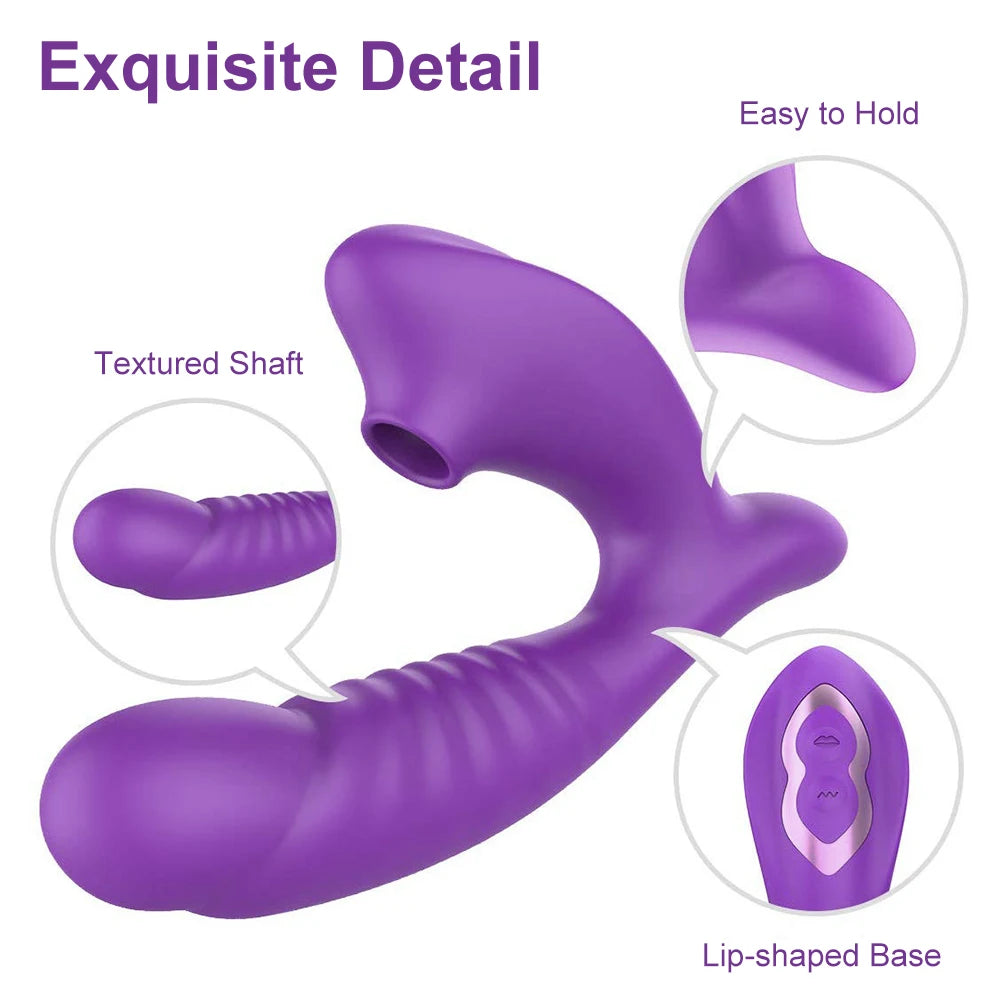 Clitoral Sucking Vibrator Female Dildos Sex Toys 10 Speed Mode Suction G Spot Stimulation Masturbation Adult Sex Toys for Women