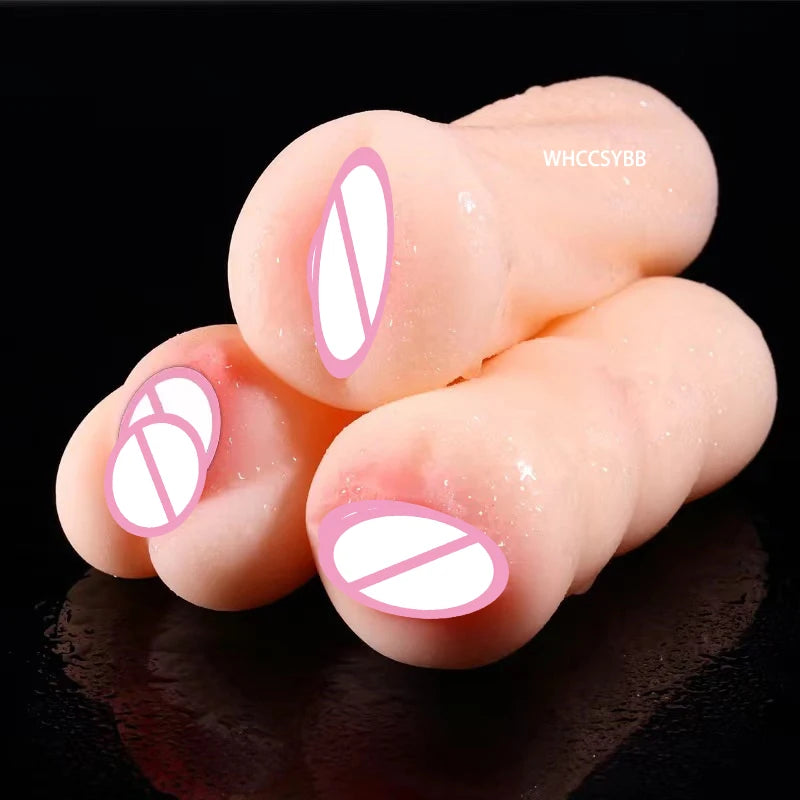 Sex Toys for Men Vagina Male Masturbators Cup Real Pussy Real Vagina Sextoys Silicone Adult Product 3D Realistic Masturbator