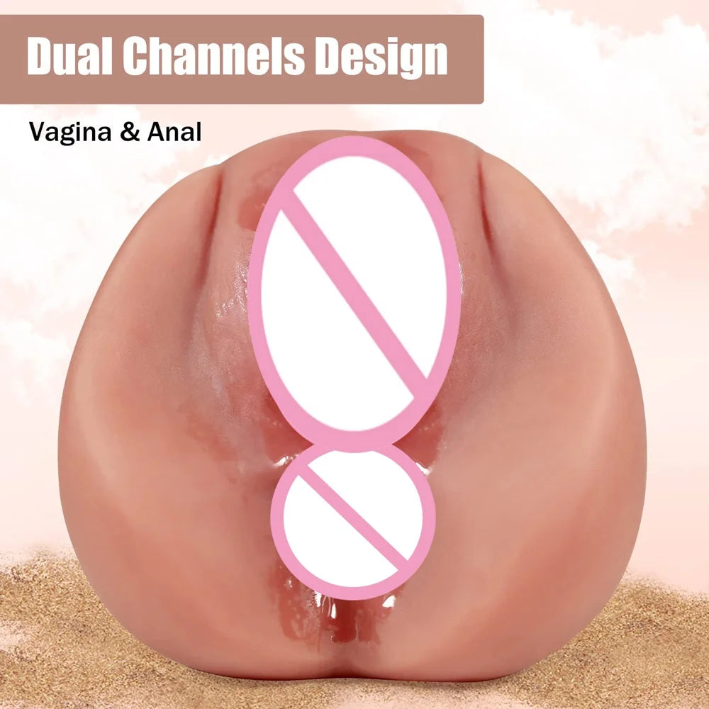 Male Adult Sex Toys Lifelike Vagina Anal For Men Pocket Pussy High Quality Male Masturbator Top Soft Material sexy Adult Sex Toy