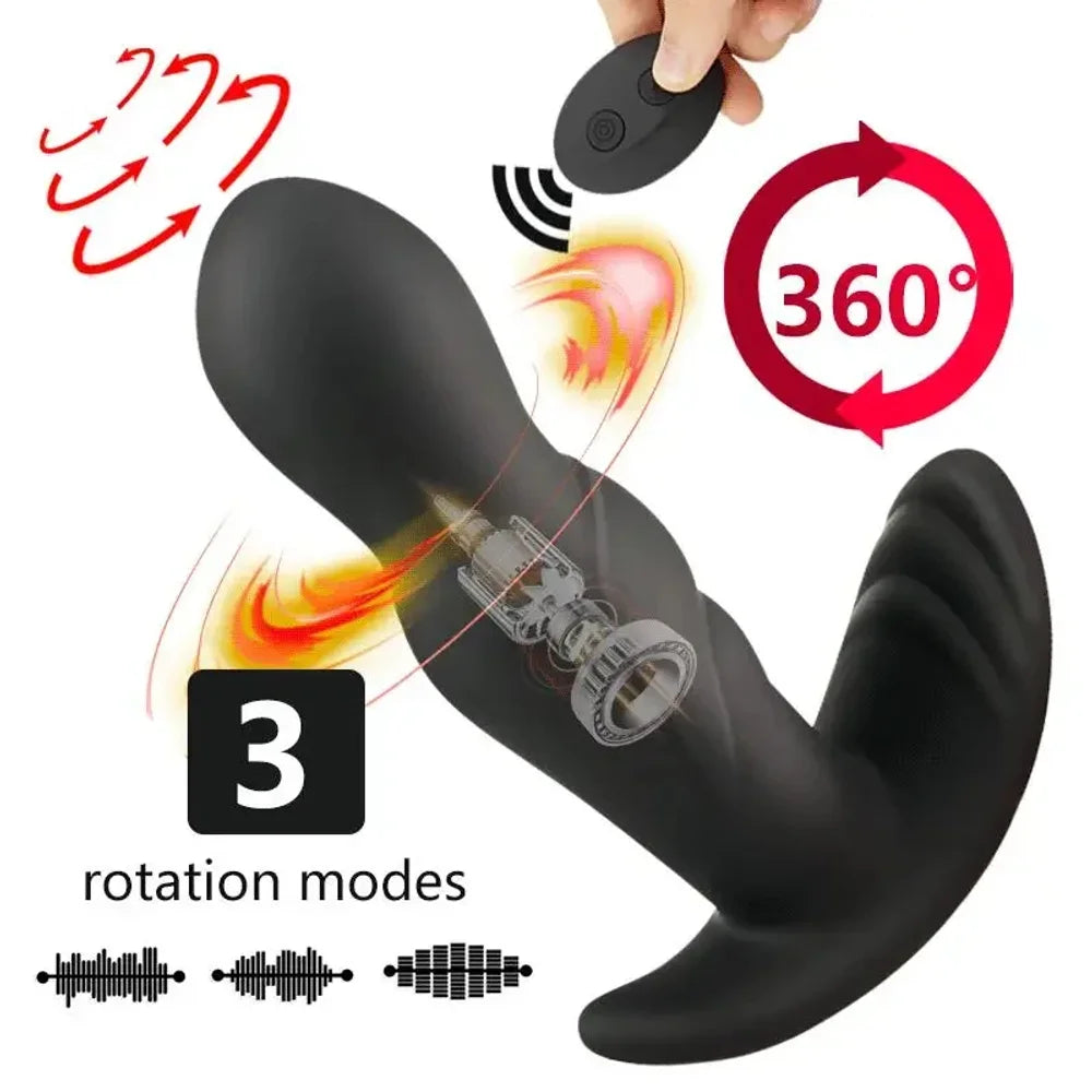 Sex Toys for Adults Anal Vibrator Powerful Prostate Masturbator Sexual Wand Massager Wireless Remote Control Adult Toy for Men