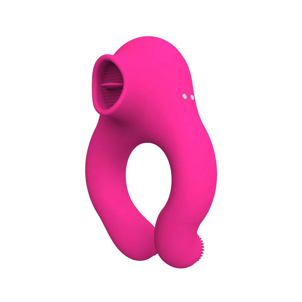 10 Frequency Sucking Vibrator Sex Shop Penis Ring Clit Sucker Cock Ring Adult Products Scrotum Massager Sex Toys for Couple