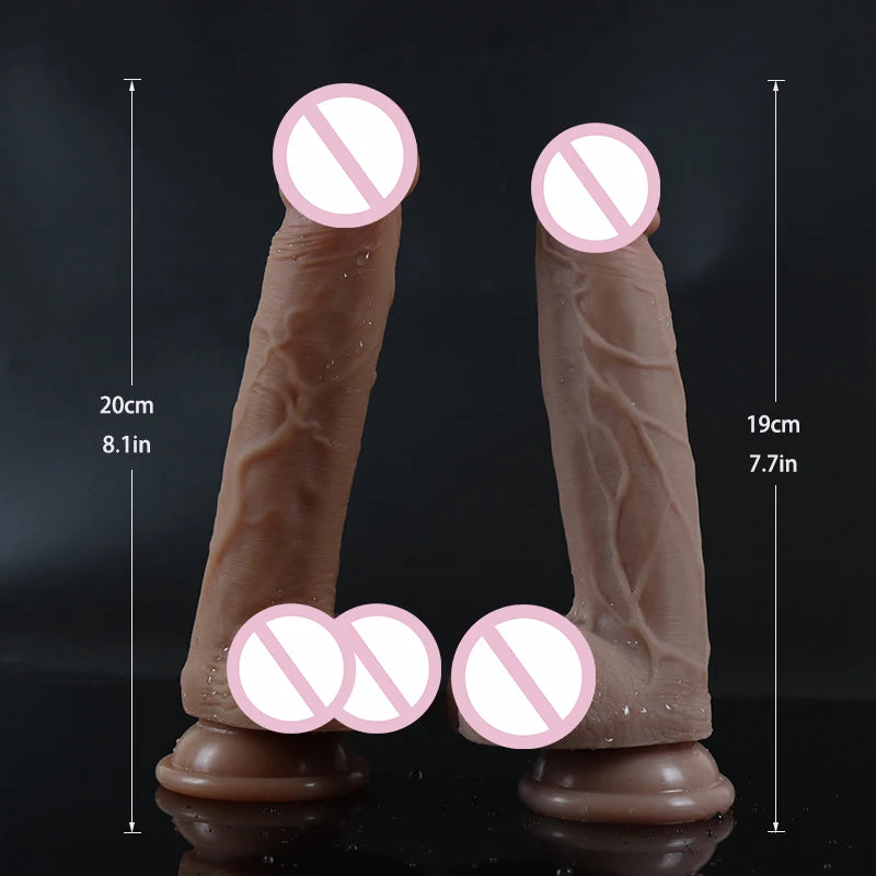 Adult Sex Toys Penis Big Dick Sex Toys for Women Hardness Comfort Dildo Liquid Silicone Rubber Dildos for Women Realistic Dildos
