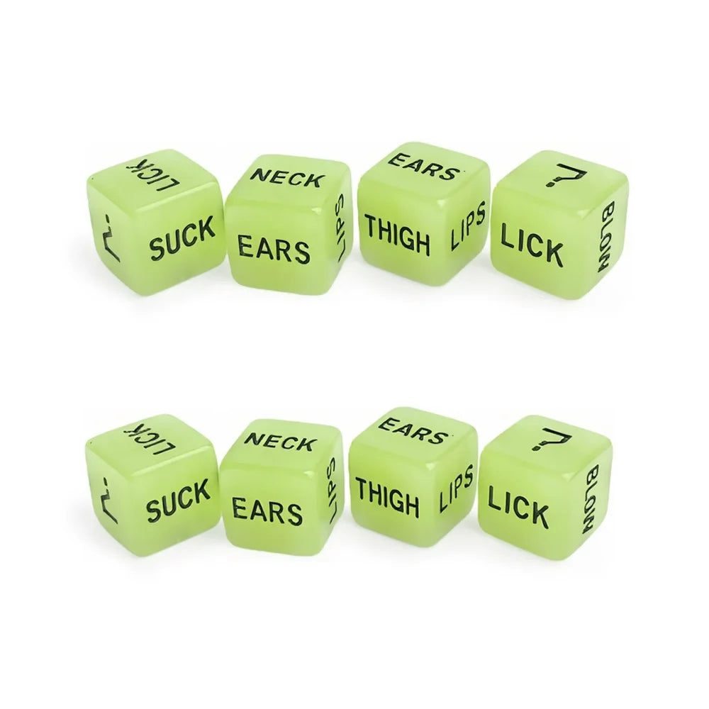 Couple Love Dice Sex Toy Game Fun Romantic Adult Board Game for Couples Party Flirting Interactive Intimacy Sex Toy Gift