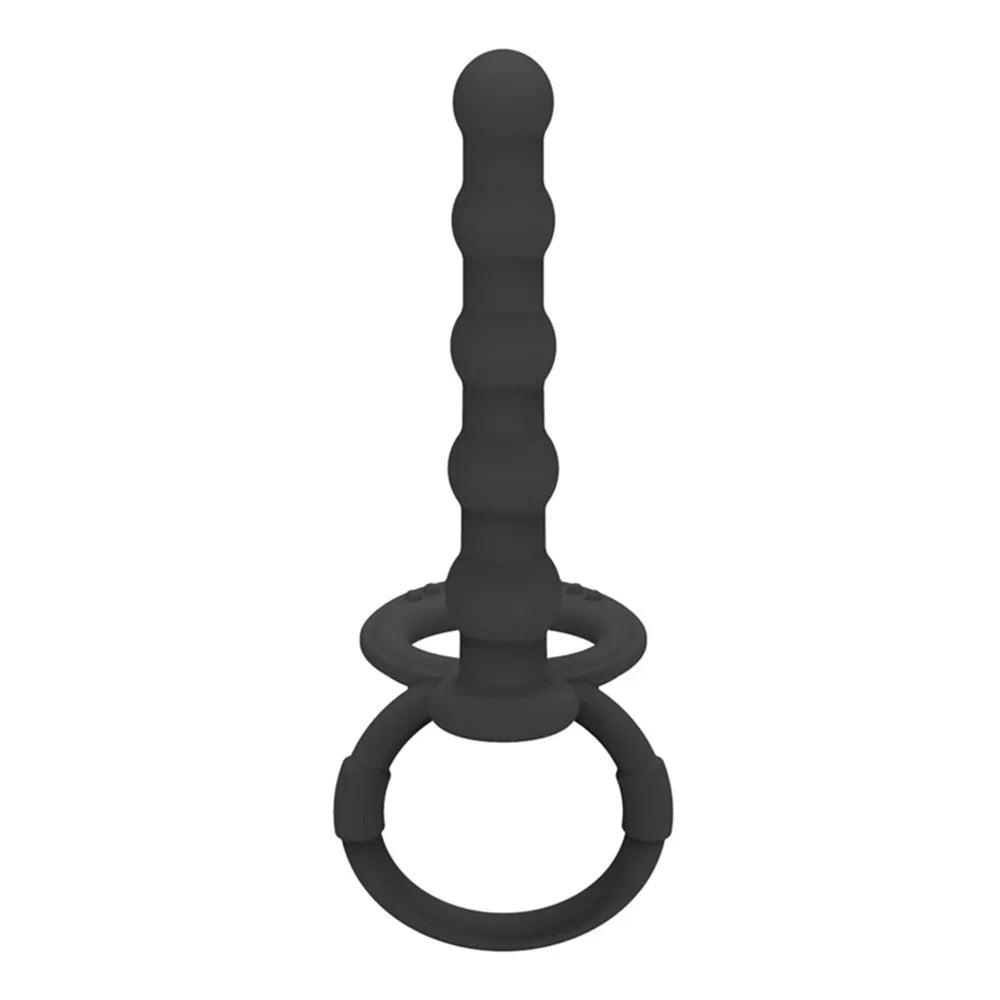 Sex Toys Penetration Anal Butt Plug Penis Cock Ring Dildo Pussy G-Spot Masturbator for Adults Men Women Gay Silicone Anal Beads