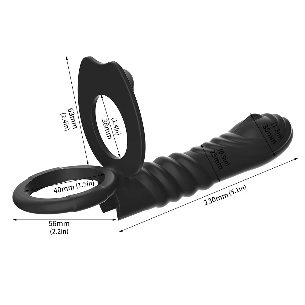 Sex Shop Double Penetration Anal Plug Dildo Big Butt Plug Vibrator For Men Strap On Penis Vagina Plug Adult Sex Toys For Couples