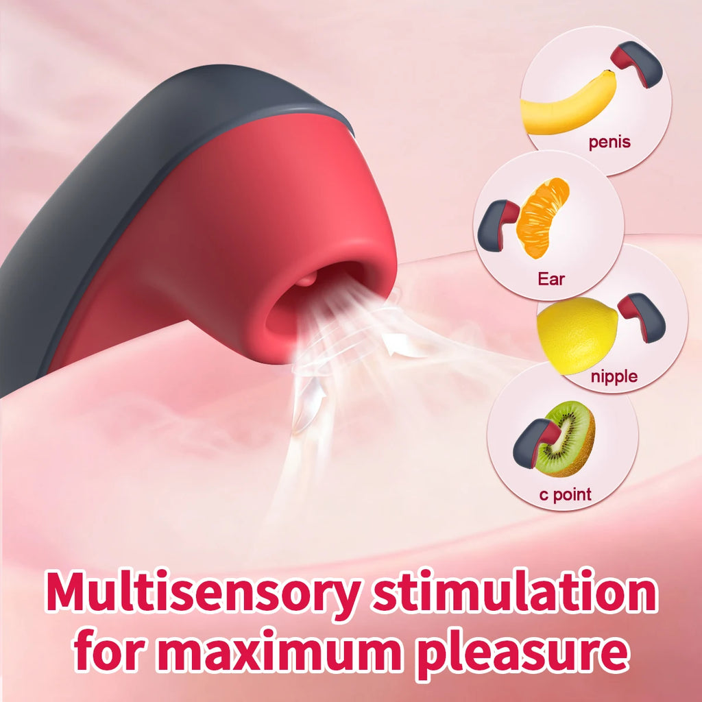 Sex Toys - Rose Vibrator, 10 Vibration Modes, for Clitoral and Nipple Stimulation, Adult Toys for Women or Couples' Pleasure