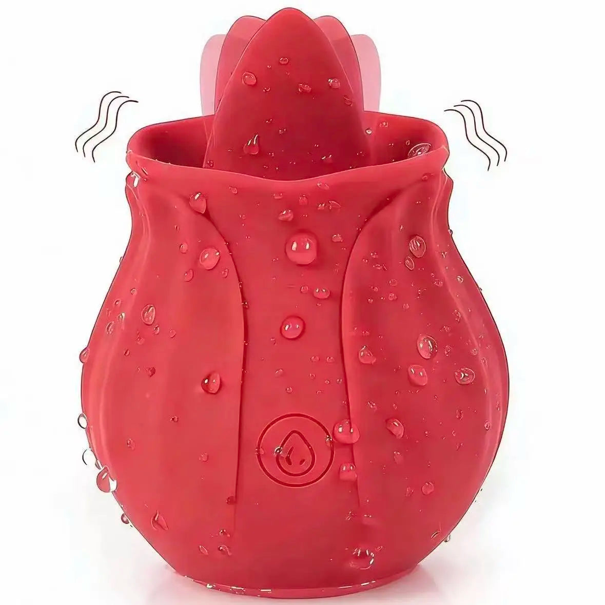 Rose Toy Tongue Licking Vibrator for Women Oral Clit Stimulator Female G Spot Vibrating Masturbation Massager Sex Toys for Adult