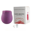 Sucking Rose Vibrator Toy for Women Masturbation Vacuum Stimulator Oral Nipple Clit Sucker Female Sex Toy Goods for Female Adult