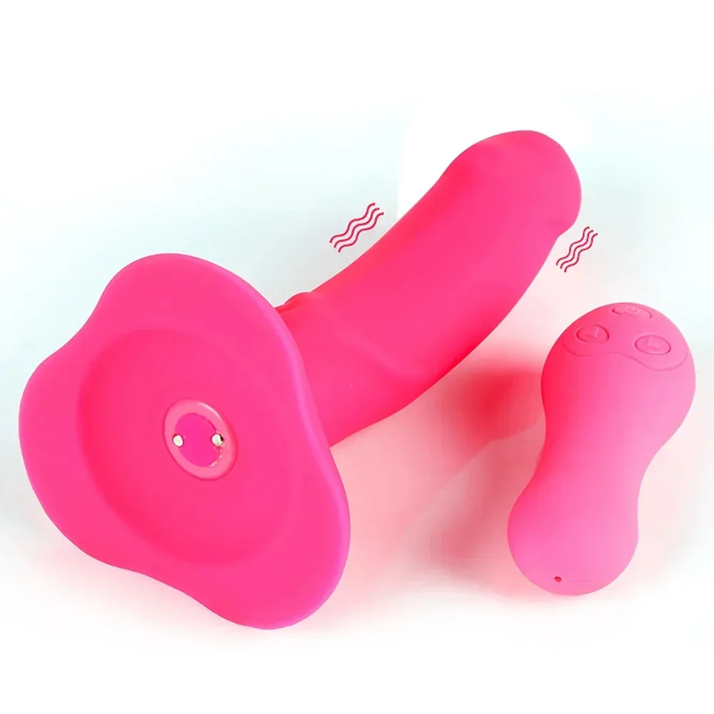 Sex Vibrator for Lesbian Didlo Strap on Harness  Vibrating Panties for Woman Sex Bondage Dildo Penis Belt Adult Vibrator