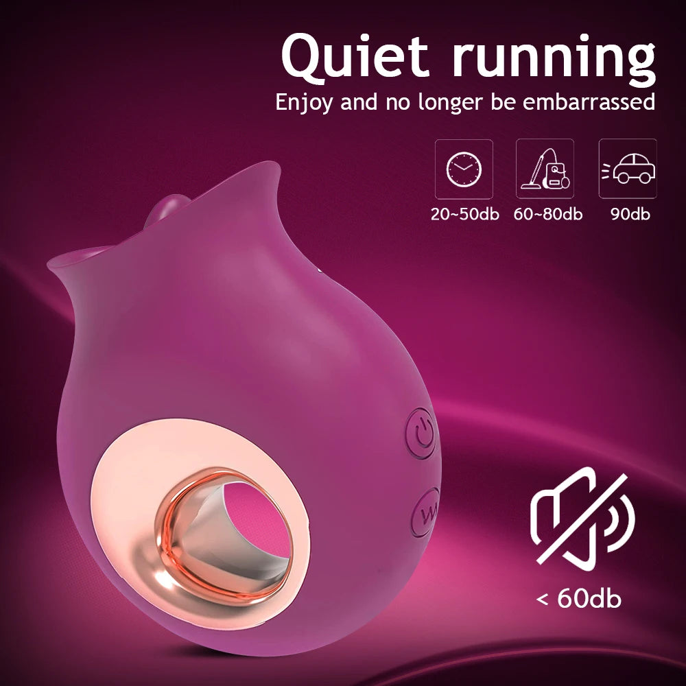 Sexy Tongue Licking Vibrator G Spot Dildo Clitoral Nipple Stimulator Oral Sex Tongue Pussy Vagina Sex Toy Women Suitable For 18+