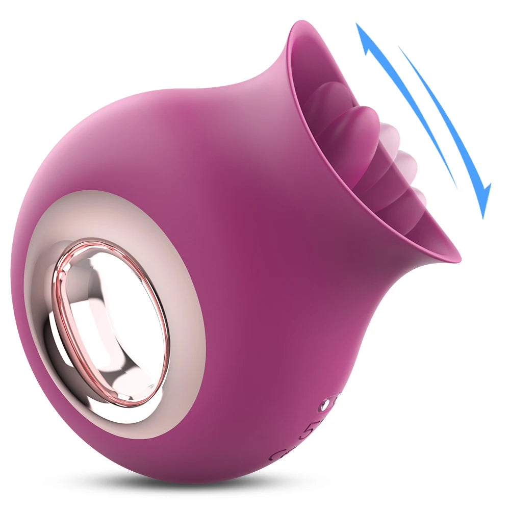 Sexy Tongue Licking Vibrator G Spot Dildo Clitoral Nipple Stimulator Oral Sex Tongue Pussy Vagina Sex Toy Women Suitable For 18+