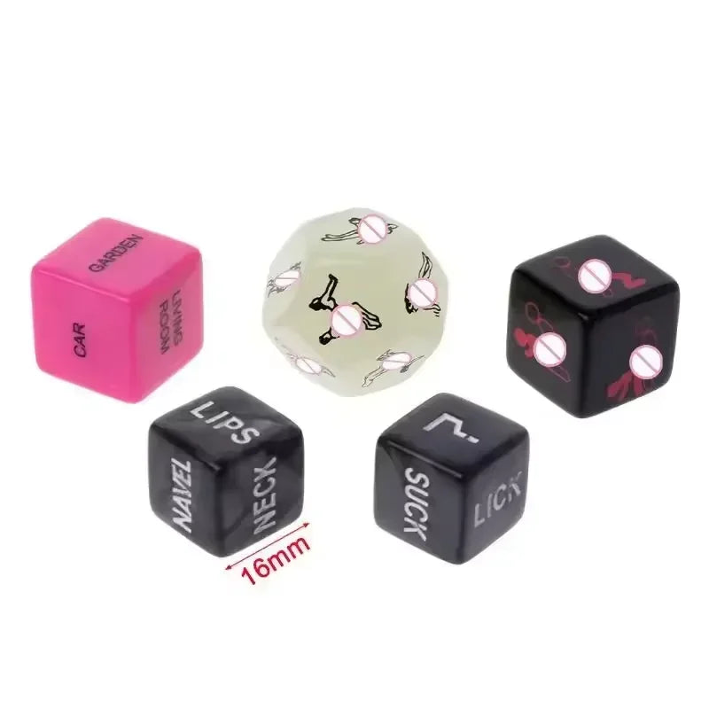 Sex Dice Fun Adult Erotic Love Sexy Posture Couple Lovers Humour Game Toy Novelty Party Gift Adult Couples Housework Dice Toys
