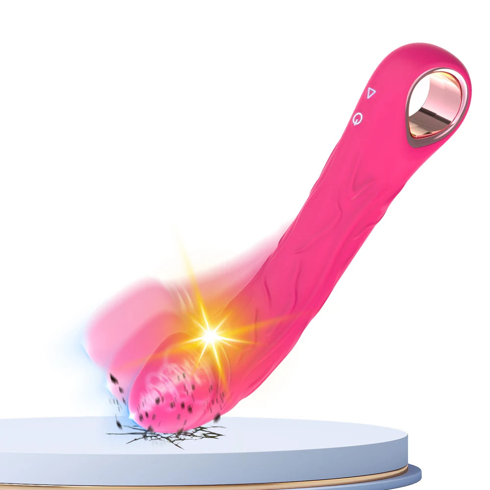 Realistic female dildo vibrator sex toys Clitoral G-spot stimulation devices have 10 powerful vibration modes for adult sex toys