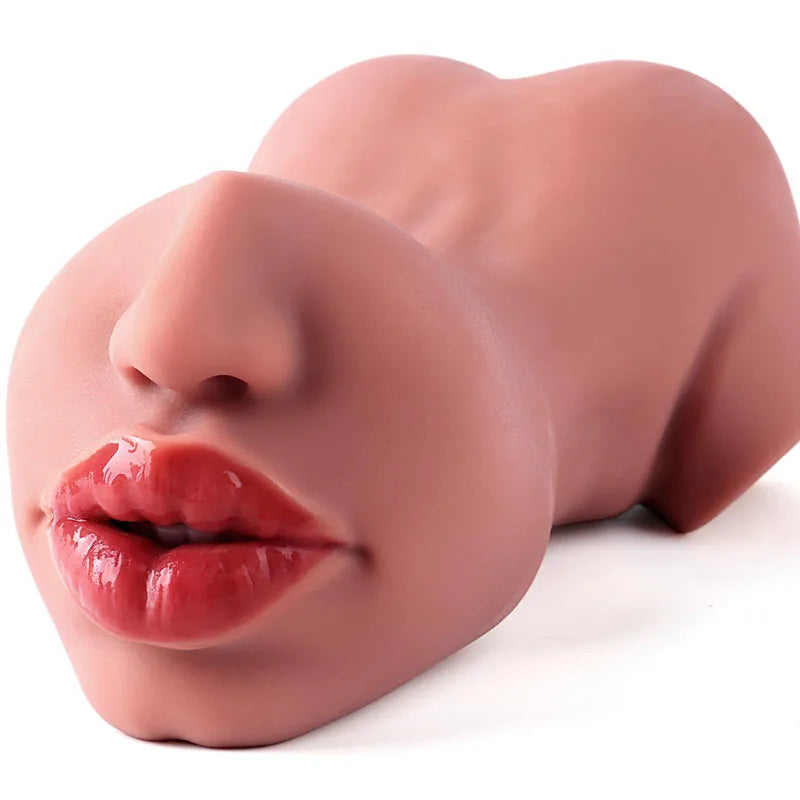 Male Masturbator Sex Toy, Adult Toy 2-in-1, Realistic Oral Masturbation Male Oral Masturbator Oral Sex, Realistic Oral Masturbat