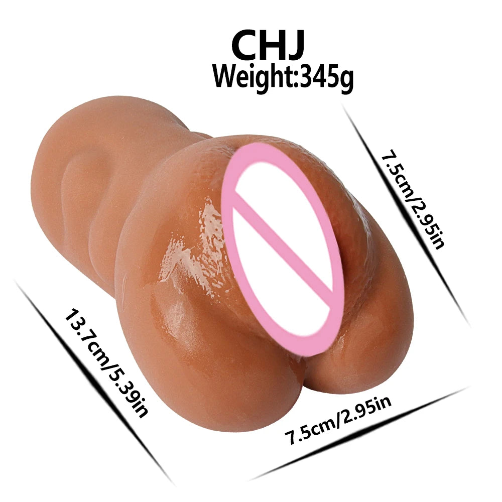 3 IN 1 Sex Toys Masturbation For Men Deep Throat Artificial Real Pussy Oral Male MasturbatorBlowjob Realistic Rubber Vagina