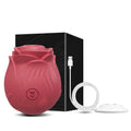 Rose-Toy Clitoris Sucking Vibrator Suction Cup Vacuum Nipple Clitoral Stimulator Female Adult Sex Toy Couple Masturbation Device