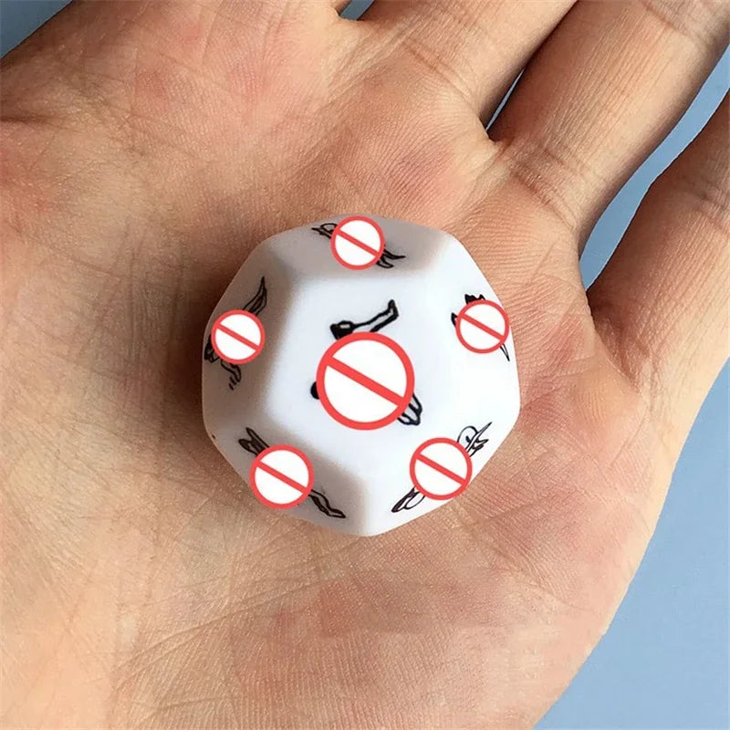 Adult Dice Sex Toys 12 Sides Sex Dice Sexual Games Dice Couple Erotic Toy Cube Accessoires Sexuels Sex Toys for Women lovers