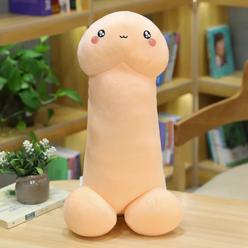 Long Lifelike Penis soft Plush Toy Stuffed Dick Trick Doll Real-life Penis expressions Plush Pillow Sexy Toy Gift Lover