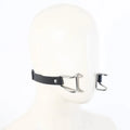 bdsm Sex Metal Integrated Mouth Gag with Adjustable Nose Hook Expansion Plug Sex Toys for Couple SM Games Adult Toys