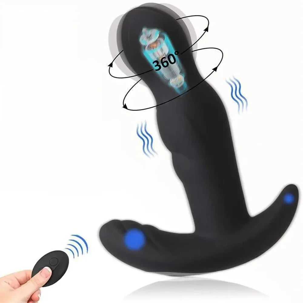 Sex Toys for Adults Anal Vibrator Powerful Prostate Masturbator Sexual Wand Massager Wireless Remote Control Adult Toy for Men