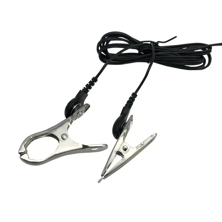 BDSM Fetish Sex Toys Electric Shock Adult Sex Toys Nipple Stimulator Electric Shock Nipple Clamps Full Body Massage SM Electric