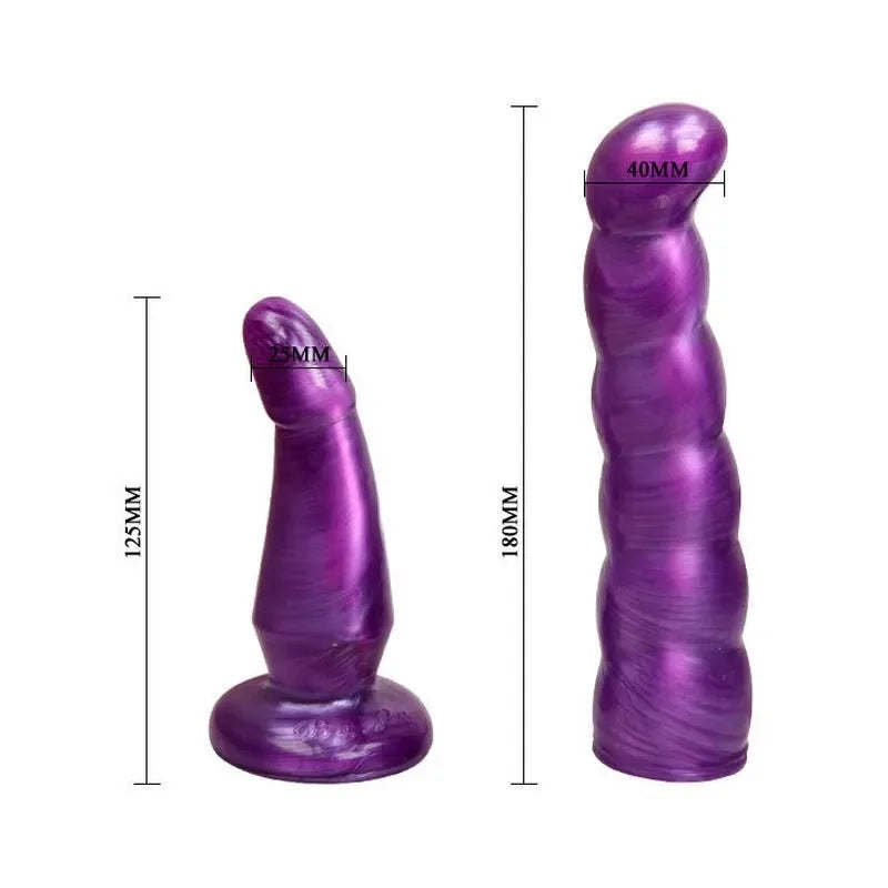 Strap On Dildo with Double Headed for Lesbian Strapon Penis Sex Toys for women Drop Shipping