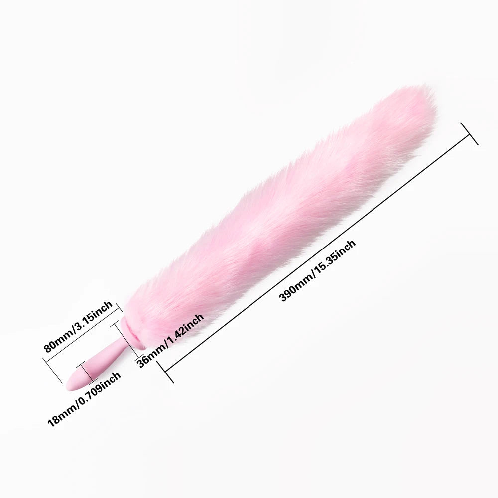 Sexy Fox Anal Plug Tail Silicone Anal Toys For Women Men Butt Plug Dildos Small Tail Anal Plug Cosplay Sex Toys For Adult