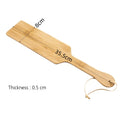 BDSM Spanking Toys with Smooth Surface Light Play Bamboo Wood Paddle Whip for Fetish Flogger Slave Fantasy Adult Erotic Sex Shop