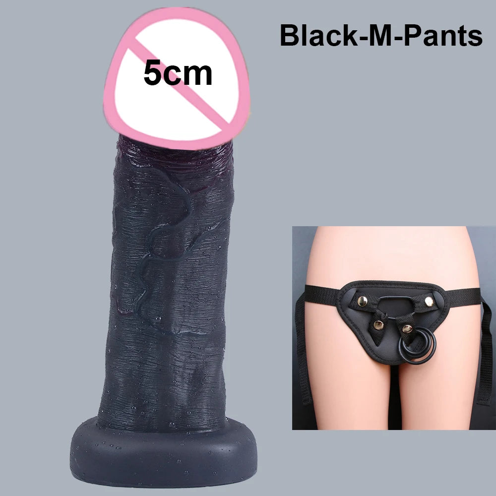 Realistic Dildos Dark Big Glans Soft Penis Dick Adults Vagina Anal Sex Toys Cock Suction Cup Faloimetaor Sexyshop For Women Man