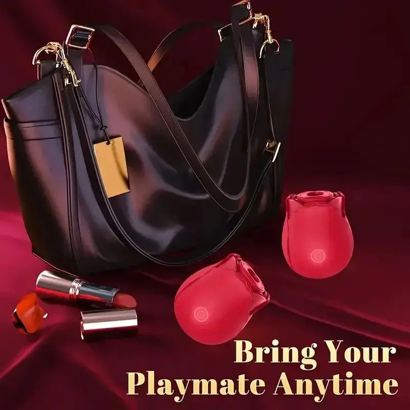 Sucking Rose Vibrator Toy for Women Masturbation Vacuum Stimulator Oral Nipple Clit Sucker Female Sex Toy Goods for Female Adult