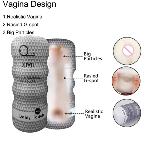 Adult Sex Toys Soft Rubber Snails Orgasm Masturbators Anal and Vaginal Opening Snails Hand and Penis Trainers Male Sex Toys
