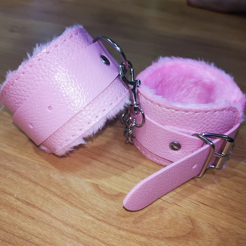 BDSM Bondage Restraints Set Fetish Slave Adult Games Sex Toys Cross Buckle For Women Couples Erotic  Flirting Accessories