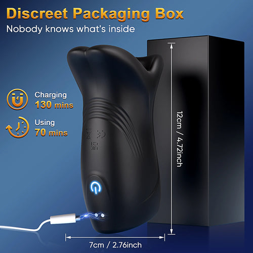 Adult Sex Toys Vibrating Male Masturbator Glans Vibrator Electric Penis Massager Delay Trainer Exerciser Vibrations Stimulator