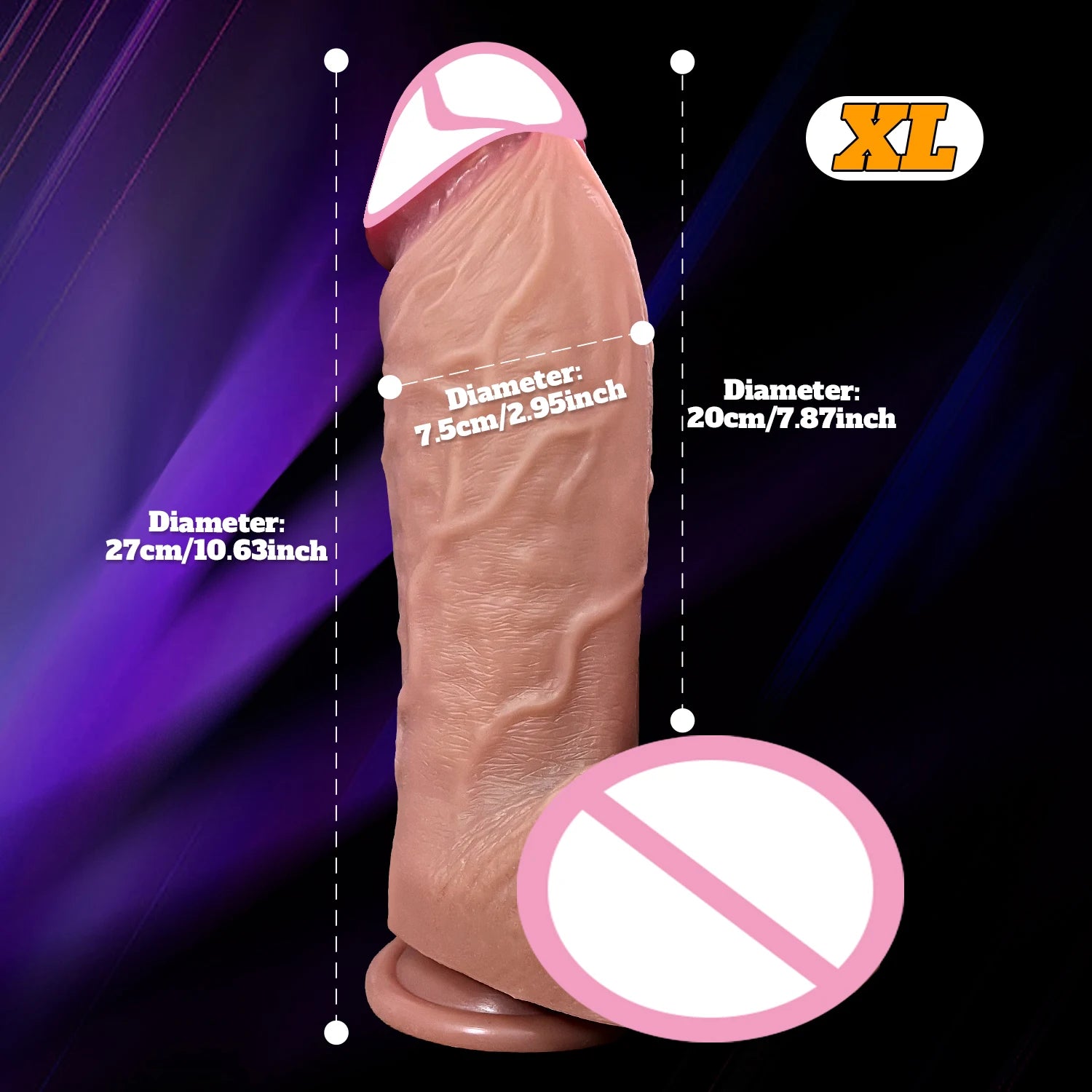 Big Dildo Penis Sex Toys for Women Couple Adult Large Digits Silicone Sexy Black Dildos Clitoral Stimulation Vagina Suction Cup