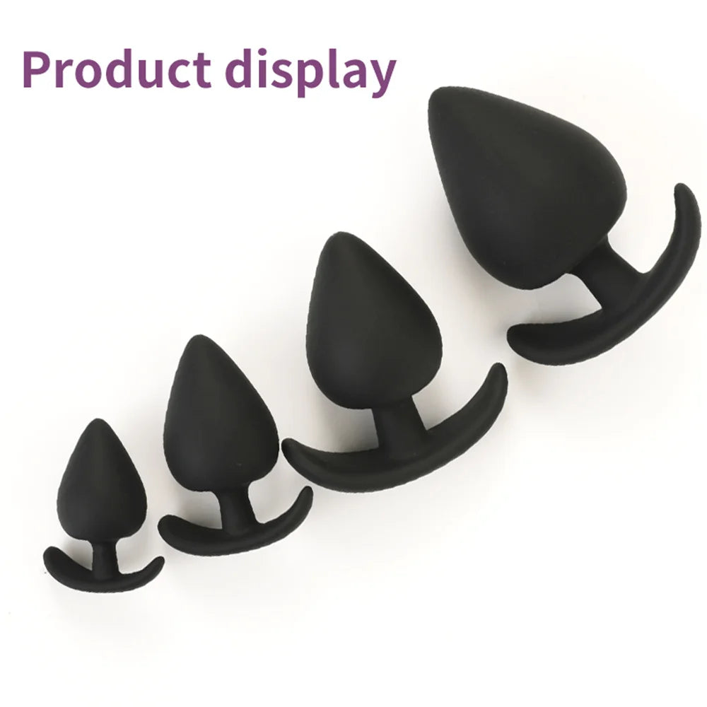 Anal Plug Sex Toy For Men Women Anal Training Clitoral Massager G Spot Stimulation Butt Plugs Adults Erotic Sex Toys for Couple