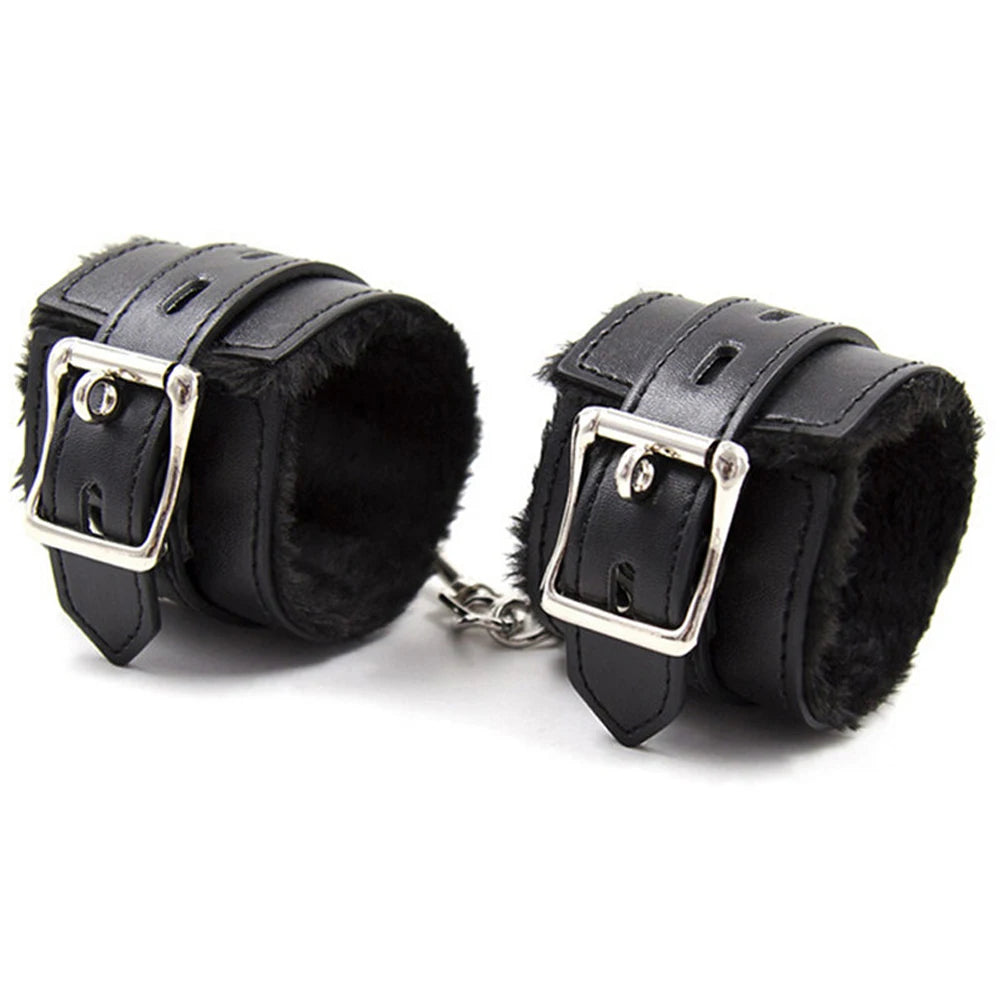1 Pair Sex Toys for Woman BDSM Sex Bondage Set Erotic Adults Toys Handcuffs Ankle Cuffs Sex Toy Kit Adults Games Sex Products