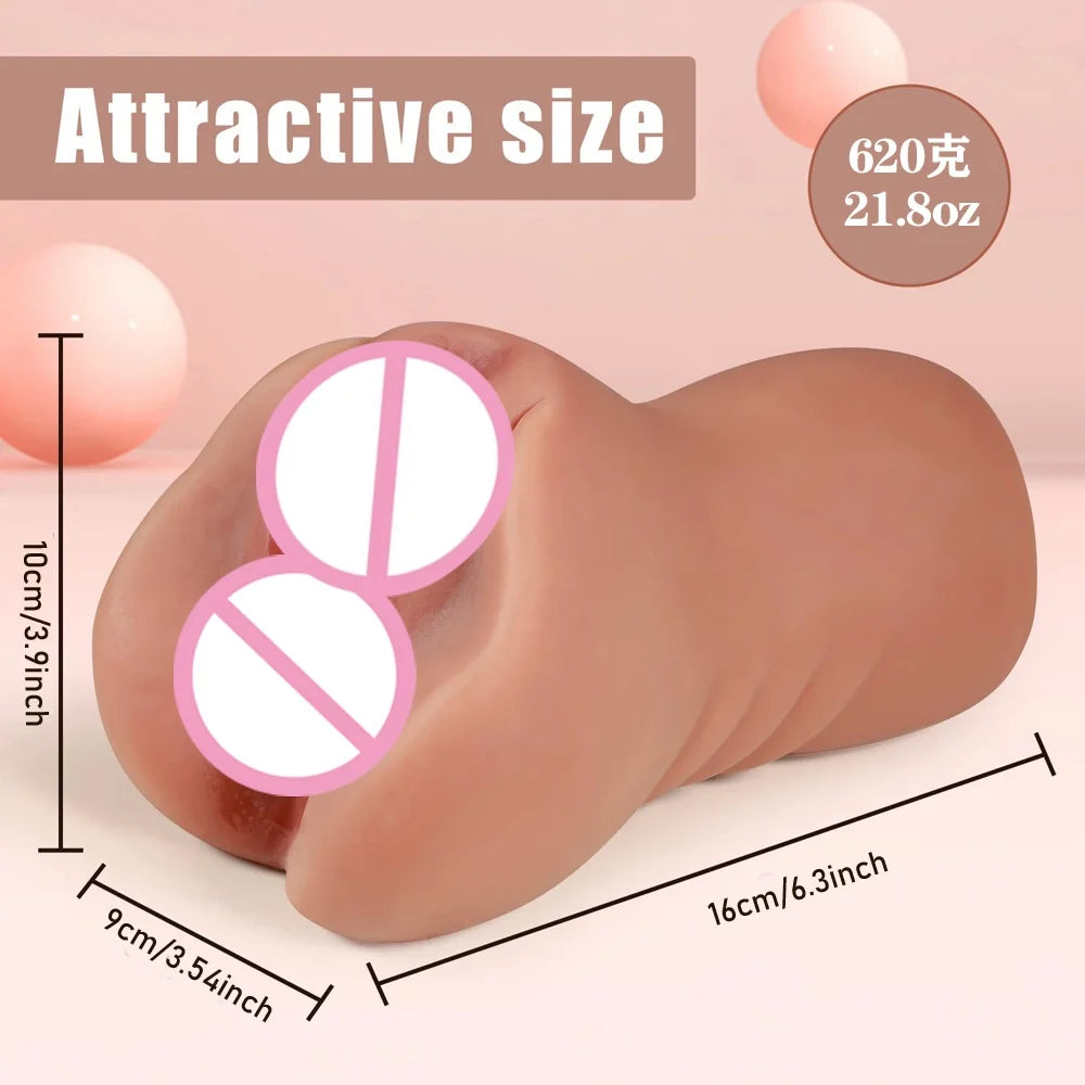 Male Adult Sex Toys Lifelike Vagina Anal For Men Pocket Pussy High Quality Male Masturbator Top Soft Material sexy Adult Sex Toy