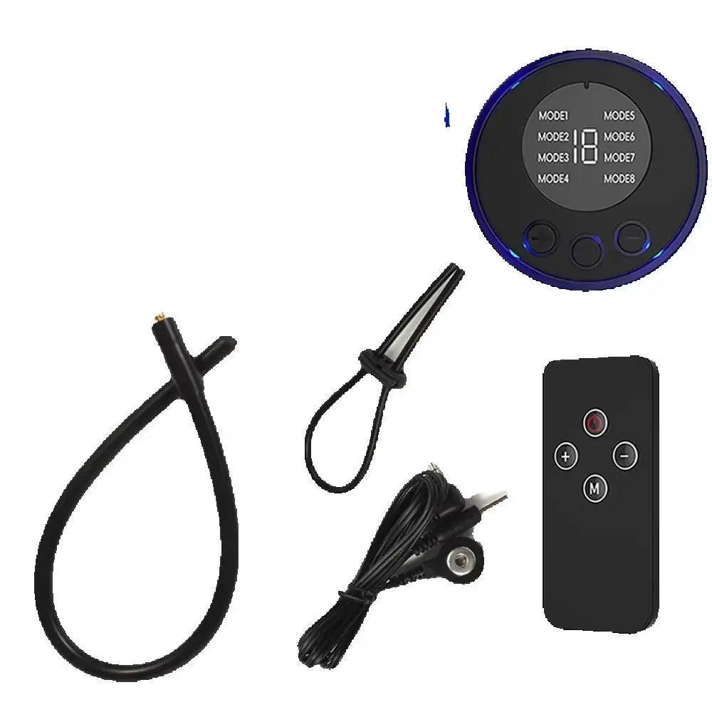 Sex Toy for Men Horse Eye Stick Stimulation Urethral Plug Urethra Beads Electro Shock Stimulation Male Masturbator Extender Plug