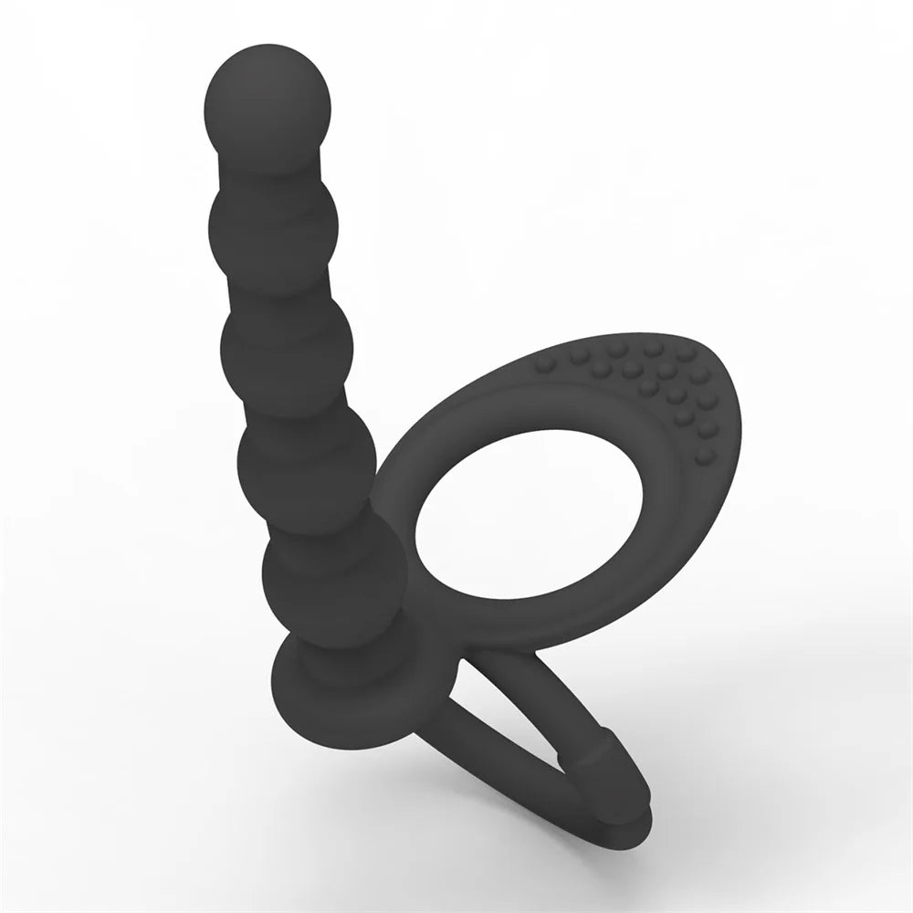 Sex Toys Penetration Anal Butt Plug Penis Cock Ring Dildo Pussy G-Spot Masturbator for Adults Men Women Gay Silicone Anal Beads