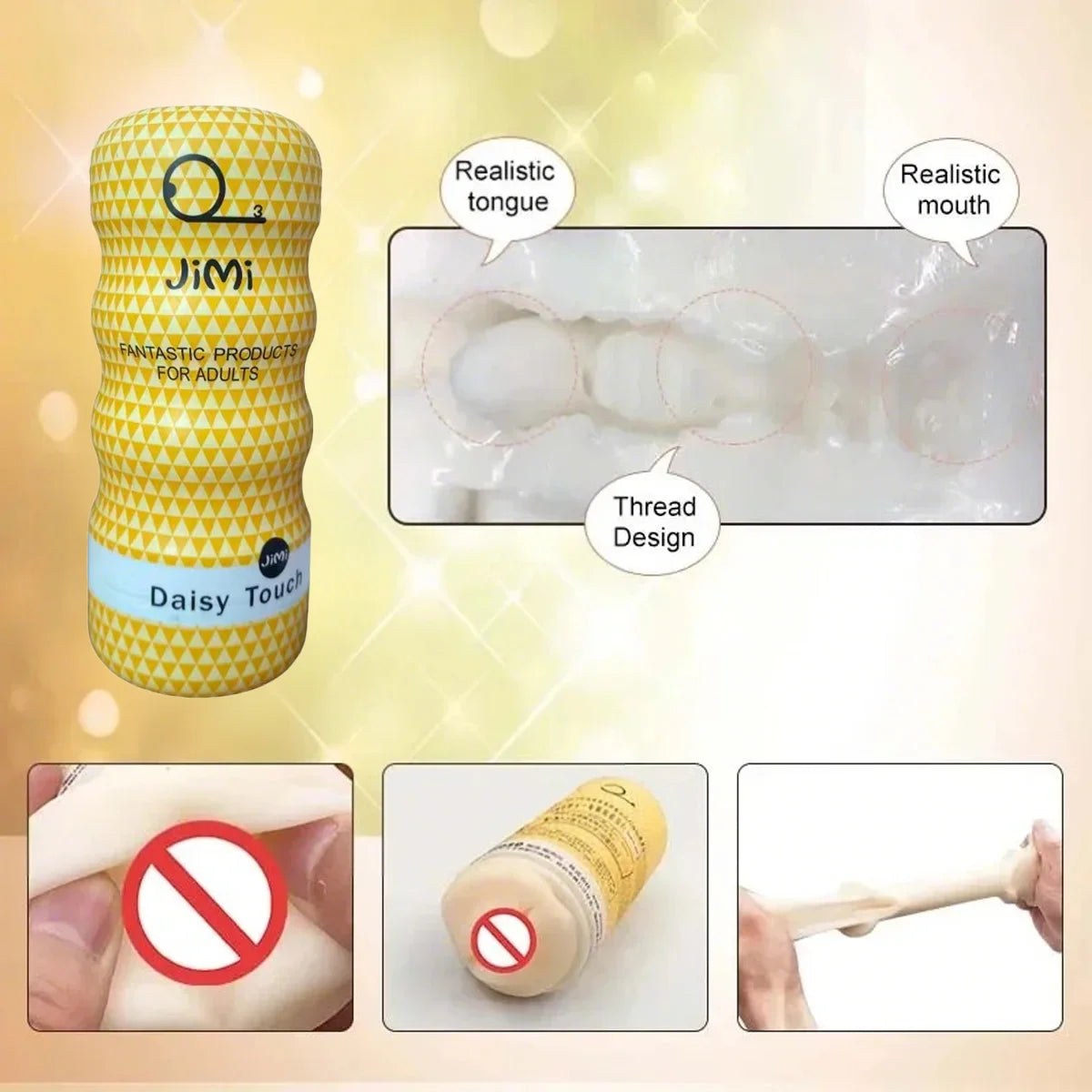 Adult Sex Toys Soft Rubber Snails Orgasm Masturbators Anal and Vaginal Opening Snails Hand and Penis Trainers Male Sex Toys