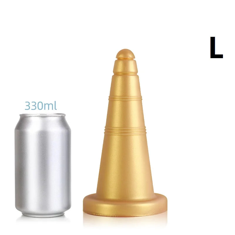 S-XL Huge Anal Plug Dildo Stimulate Anus and Vagina Masturbator  Big Butt Plug Soft Penis Anus Dilator Sex Toys for Women Men
