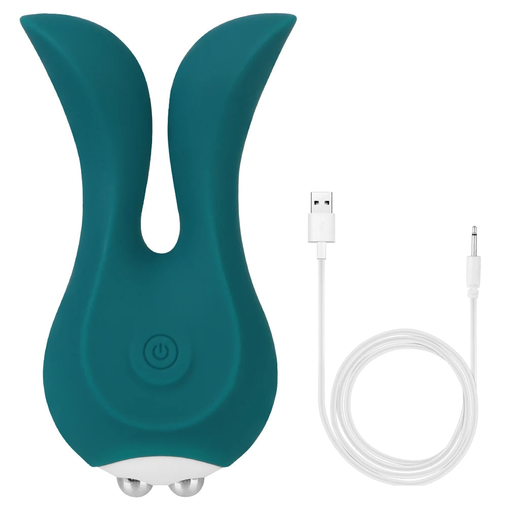 Sex Toy for Women Men Cute Rabbit Vibrator Female Masturbation Breast Nipple Clitoris Stimulator G-spot Vaginal Massager