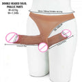Strap On Wearable Double Realistic Dildos G-Spot Dildo Silicone Panties for Lesbian Anus Vagina Massager Couples Sex Toys Adult
