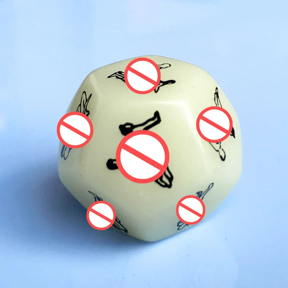Adult Dice Sex Toys 12 Sides Sex Dice Sexual Games Dice Couple Erotic Toy Cube Accessoires Sexuels Sex Toys for Women lovers