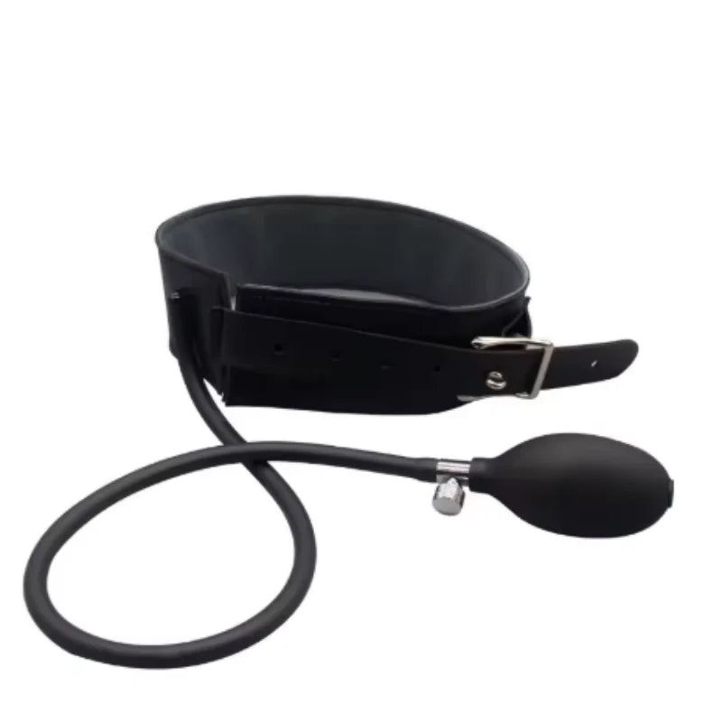 BDSM Punishment Training Inflatable Choker for Adult Inflatable Collar for Couples Sex Game Sadistic Play Toy Sex Toys Shop