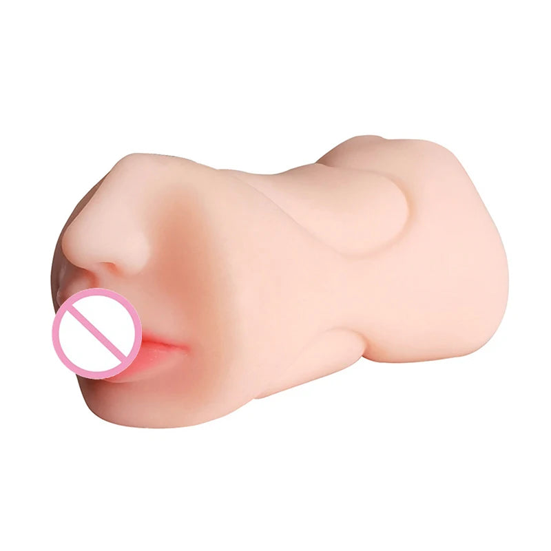 New Male Sex Toys With Sexy Mouth Realistic Vagina And Tight Anus Ass Oral Sex Doll Stroker Adult Toys Adult Supplies For Men
