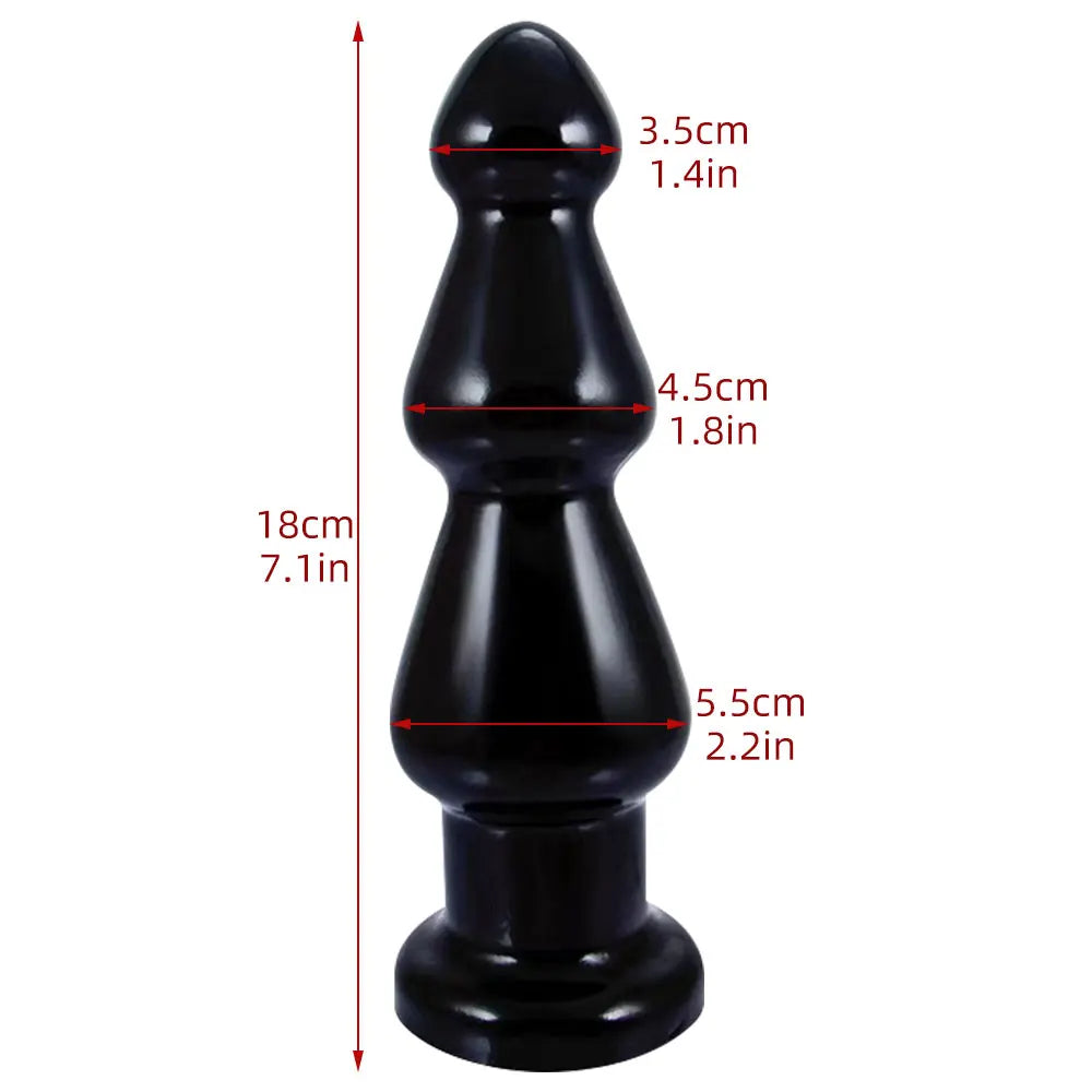 Anal Plug Sex Toys with Powerful Sucker for Men Women Gay Masturbation Tool Anal Toy Anal Beads Pussy Sex Toys for Couple