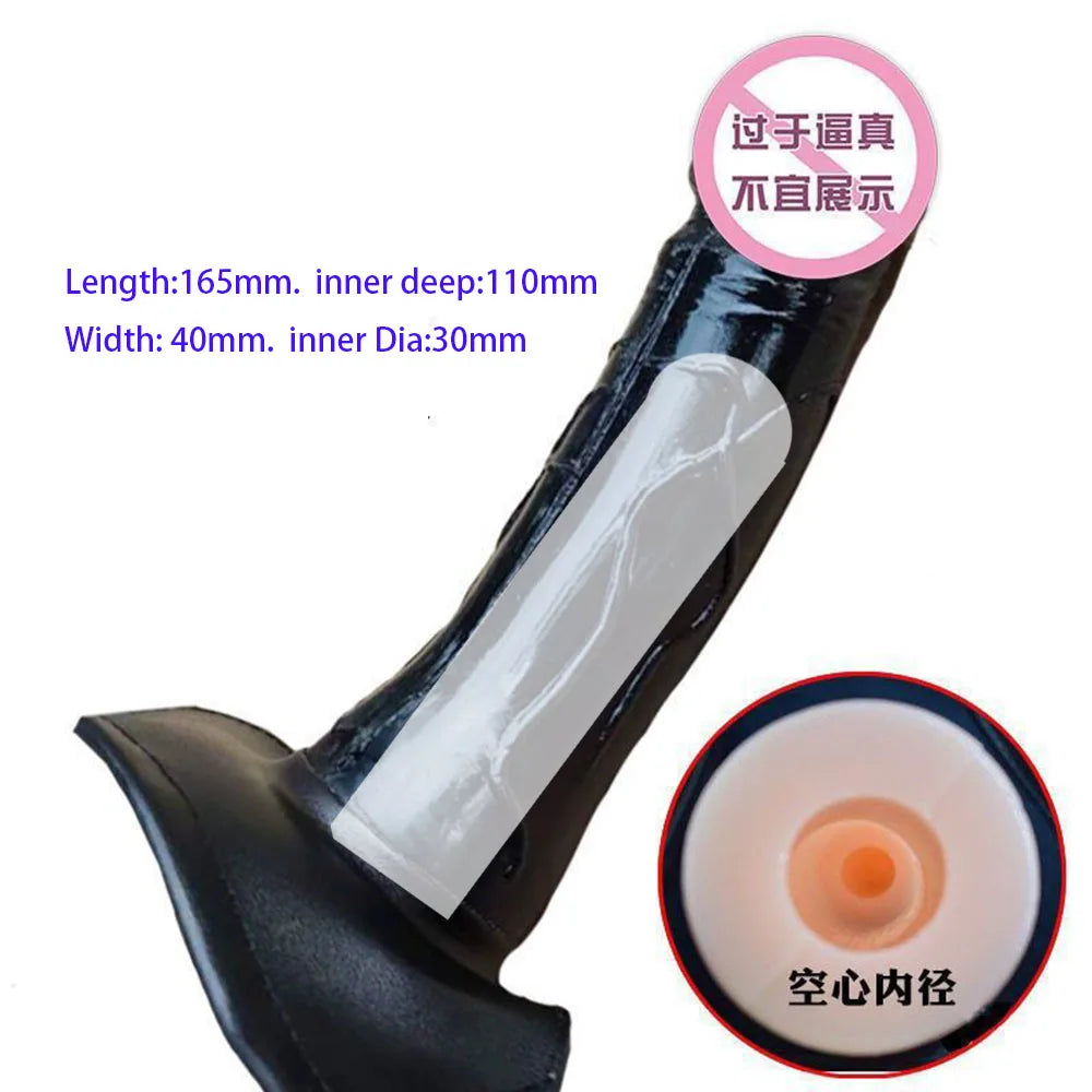 Strap on hollow Dildo Pants lesbian Anal cock Ultra Elastic G-Spot Erection Assist Harness Penis Real Dick Sex Toy for man